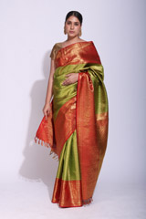 Green Silk Saree