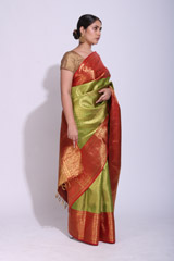 Green Silk SareeIMG_1343