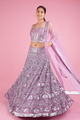 Hand Embroidered LehengaDSC05741