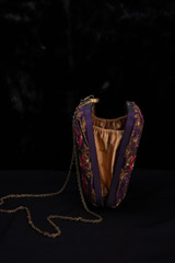 Vintage  Purple ClutchIMG_1285