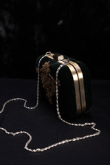 Green Persian ClutchIMG_1206