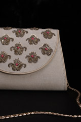 Embellished Silk SlingIMG_1477