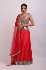 Pink  Punch  LehengaIMG_7397