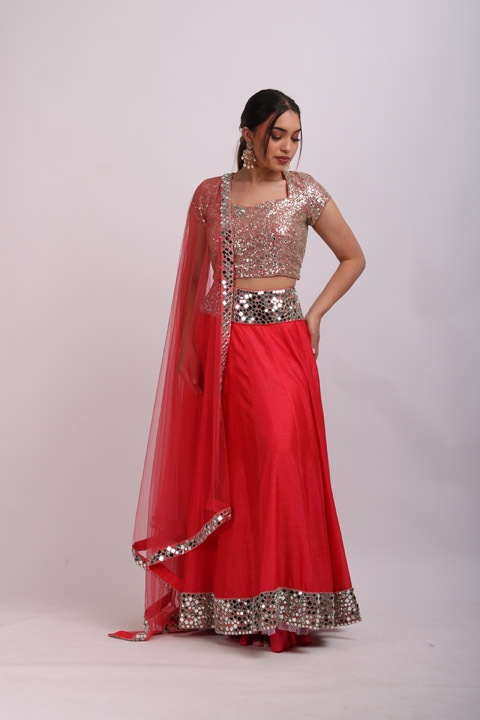 Pink Punch Lehenga