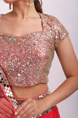 Pink  Punch  LehengaIMG_7405