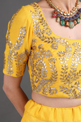 Yellow Gota Pati Lehenga SetIMG_1390