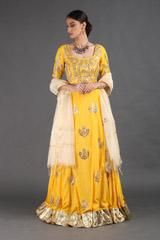 Yellow Gota Pati Lehenga SetIMG_1395