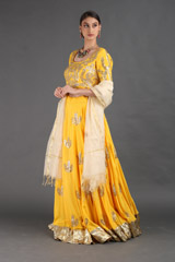 Yellow Gota Pati Lehenga SetIMG_1399