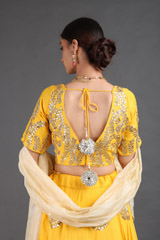 Yellow Gota Pati Lehenga SetIMG_1401