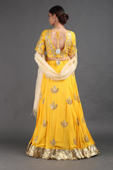 Yellow Gota Pati Lehenga SetIMG_1403