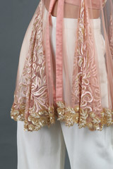 Peach Kali Jacket Top Bottom SetIMG_1497