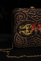 Black Web ClutchIMG_1830