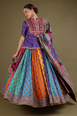 Multicolour Lehenga SetDSC02989