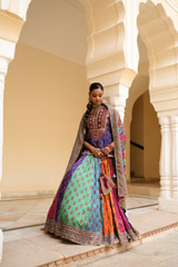 Multicolour Lehenga SetDSC04603
