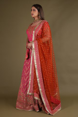 Royal Red Lehenga SetDSC02840