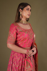 Royal Red Lehenga SetDSC02843