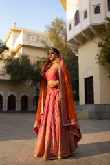 Royal Red Lehenga Set