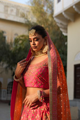 Royal Red Lehenga SetDSC07350