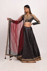 Black Lehenga SetDSC_3589