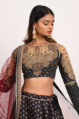 Black Lehenga SetDSC_3593