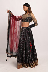 Black Lehenga SetDSC_3599