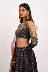 Black Lehenga SetDSC_3601