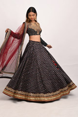 Black Lehenga SetDSC_3604