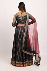 Black Lehenga SetDSC_3613