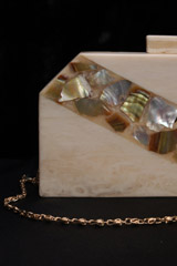 Diagonal Mop Box ClutchIMG_1383