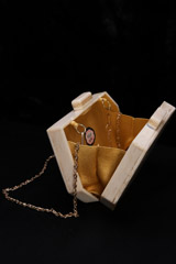 Diagonal Mop Box ClutchIMG_1385