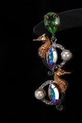 Swarovski Hanging EarringsIMG_0958