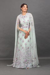 Blue Pakistani Gown