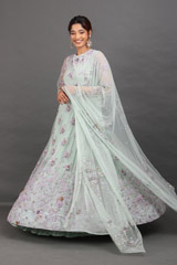 Blue Pakistani GownIMG_8459