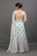 Blue Pakistani GownIMG_8463