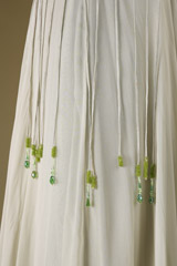 Green Organza Top Bottom SetDSC04068