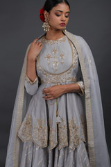 Chanderi Peplum Lehenga SetIMG_7433