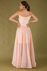 Pink Halter Embellished GownDSC04612