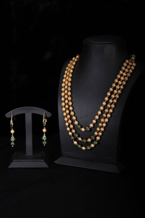 Beaded Multilayer Necklace Set