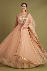 Zari Border LehengaDSC05049