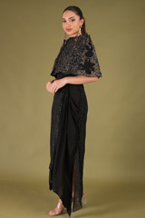 Black Embellished Top Bottom SetDSC04935