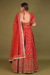 Pink Embellished LehengaDSC02464