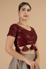 Red Sequin BlouseDSC07102