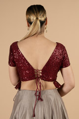 Red Sequin BlouseDSC07103