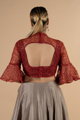 Gold Sequin BlouseDSC06993