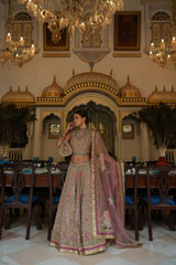 Multi Color Embellished LehengaDSC03684