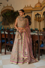 Multi Color Embellished LehengaDSC03702