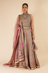 Multi Color Embellished LehengaDSC08197