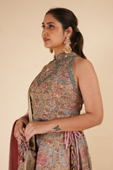 Multi Color Embellished LehengaDSC08199