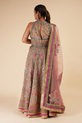 Multi Color Embellished LehengaDSC08204
