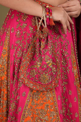 Pink Embellished LehengaDSC02423